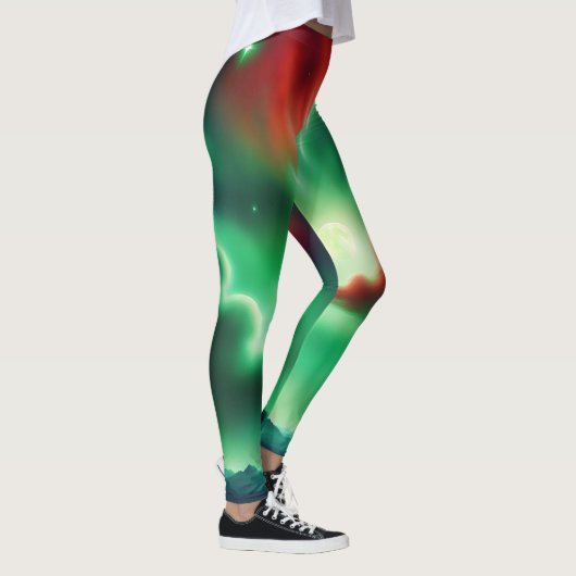 grüner Himmel Leggings (Rechts)