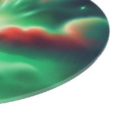 grüner Himmel Schneidebrett (Ecke)