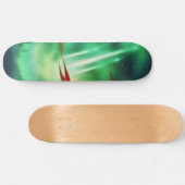 grüner Himmel Skateboard (Horizontal)