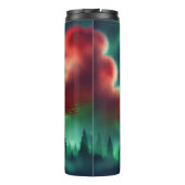 grüner Himmel Thermosbecher (Rückseite)