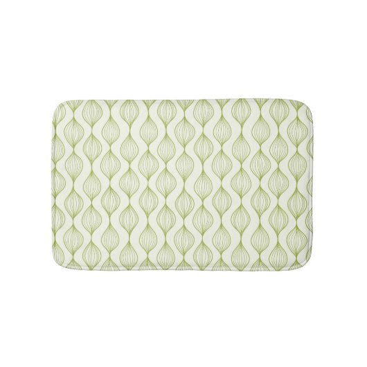 Grüner Hintergrund Badematte (Vorderseite)