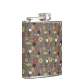 Grüner Hintergrund für die Blumenpracht im Herbst Flachmann (Rechts)