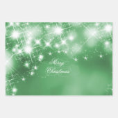 Grüner Hintergrund Geschenkpapier Set (Vorderseite 3)