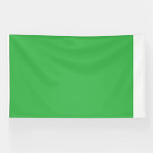 grüner Hintergrund mit weißem Rand Banner (Horizontal)