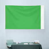 grüner Hintergrund mit weißem Rand Banner (Messe)