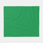 grüner Hintergrund mit weißem Rand Fleecedecke (Vorderseite (Horizontal))