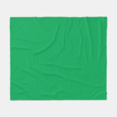 grüner Hintergrund mit weißem Rand Fleecedecke (Vorderseite (Horizontal))