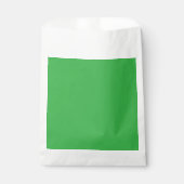 grüner Hintergrund mit weißem Rand Geschenktütchen (Vorderseite)