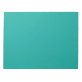 grüner Hintergrund mit weißem Rand Notizblock (Vorderseite)