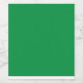 Grüner Hintergrund mit weißer Grenze für das moder Weinetikett (Einzelnes Label)