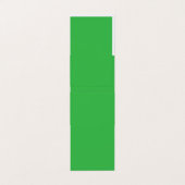 Grüner Hintergrund und weiße Grenze für ein modern Visitenkarten (Außenseite Aufgefaltet)