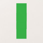 Grüner Hintergrund und weiße Grenze für ein modern Visitenkarten (Innenseite Aufgefaltet)