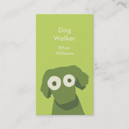 Grüner Hund Visitenkarte