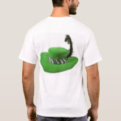 Grüner Hut T-Shirt (Rückseite)