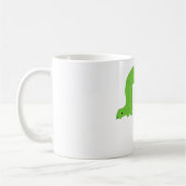 Grüner Inchworm Kaffeetasse (Links)