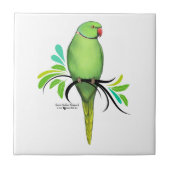 Grüner Indianerapfel Fliese (Vorderseite)