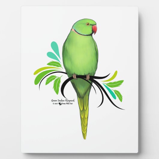 Grüner Indianerapfel Fotoplatte (Vorderseite)