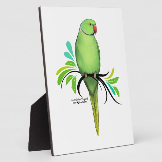 Grüner Indianerapfel Fotoplatte (Seite)