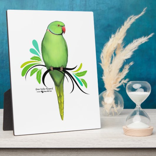 Grüner Indianerapfel Fotoplatte (Seite)