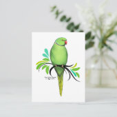 Grüner Indianerapfel Postkarte (Stehend Vorderseite)