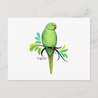 Grüner Indianerapfel Postkarte