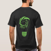 Grüner Innovator T-Shirt (Rückseite)