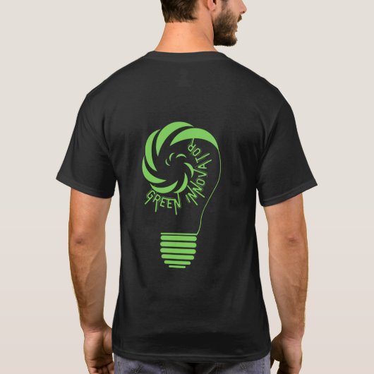 Grüner Innovator T-Shirt (Rückseite)