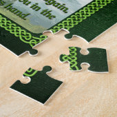 Grüner irischer Segen Puzzle (Seite)