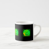 Grüner Jack o'lantern Halloween Thunder_Cove Espressotasse (Rechts)