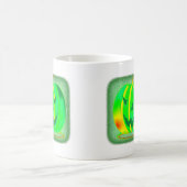 Grüner Jack o'lantern Halloween Thunder_Cove Kaffeetasse (Mittel)