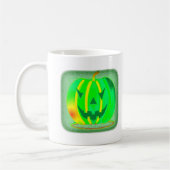Grüner Jack o'lantern Halloween Thunder_Cove Kaffeetasse (Links)