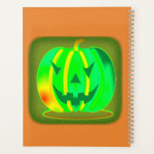 Grüner Jack o'lantern Halloween Thunder_Cove Planer (Rückseite)