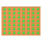 Grüner Jack o'lantern Halloween Thunder_Cove Tischdecke (Vorderseite (Horizontal))