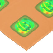 Grüner Jack o'lantern Halloween Thunder_Cove Tischdecke (Schrägansicht)