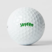 Grüner Jayden-Name, Golfball (Vorderseite)