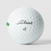 Grüner Jayden-Name, Golfball (Logo)