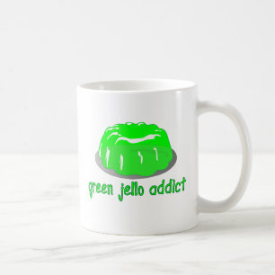 Grüner Jello Süchtiger Kaffeetasse