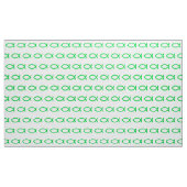 Grüner Jesus-Fisch Stoff (Yard (91,4 cm))