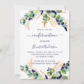 Grüner Junge Einladung (Vorderseite)