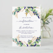 Grüner Junge Einladung (Stehend Vorderseite)