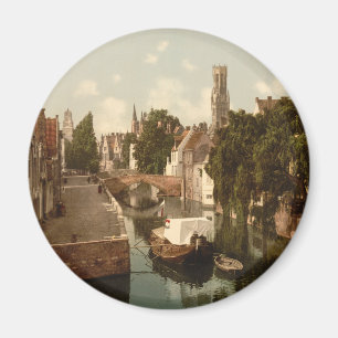 Grüner Kai, Brügge, Belgien Magnet