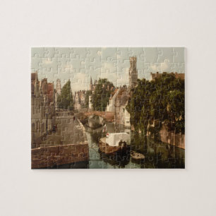 Grüner Kai, Brügge Belgien Puzzle