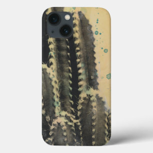 Grüner Kaktus auf gelbem Hintergrund Case-Mate iPhone Hülle
