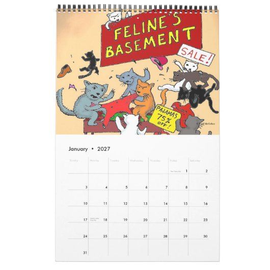 Grüner Kalender 2015 (Jan 2027)