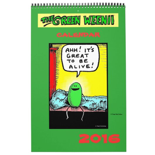 Grüner Kalender 2016 (Titelbild)