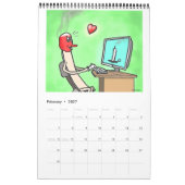 Grüner Kalender 2020 (Feb 2027)