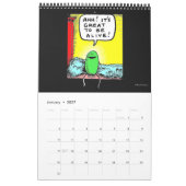 Grüner Kalender 2021 (Jan 2027)