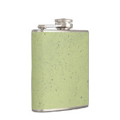 Grüner Kalk Sand Flachmann (Rechts)