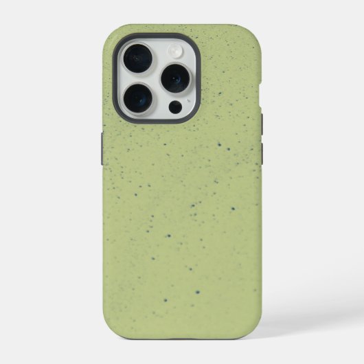 Grüner Kalk Sand iPhone Hülle (Rückseite)