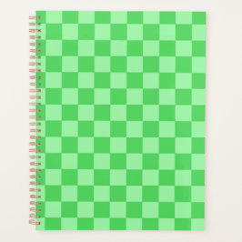 Grüner Karo Planer